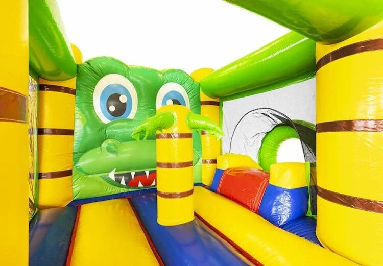 Château Gonflable Bouncy Box Crocodile vue 5