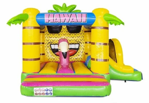 Château Gonflable Bouncy Box Hawaii vue 3