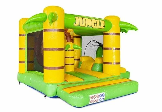 Château Gonflable Bouncy Box Jungle vue 4