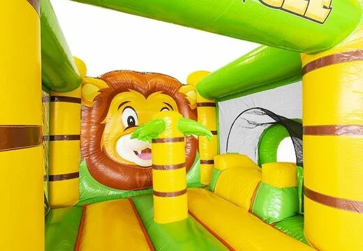 Château Gonflable Bouncy Box Jungle vue 5