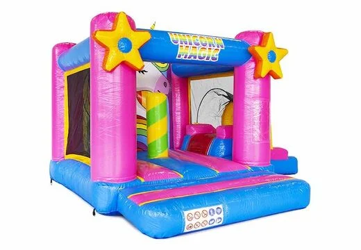 Château Gonflable Bouncy Box Licorne vue 4
