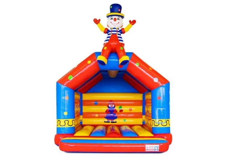 Château Gonflable Clown vue 3