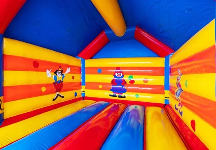Château Gonflable Clown vue 4