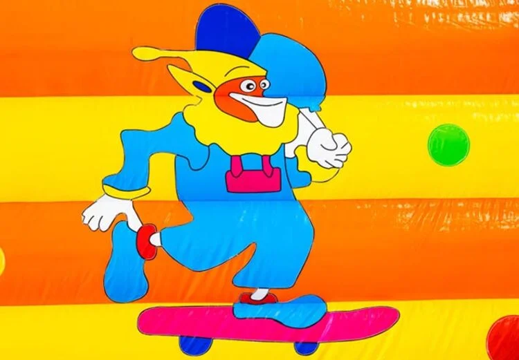 Château Gonflable Clown vue 7