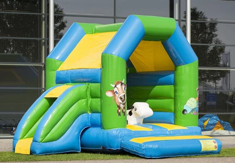 Château Gonflable Midi Multifun Ferme vue 3