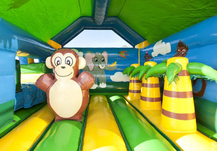 Château Gonflable Multifun Jungle vue 7