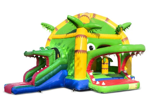 Location Château Gonflable Multifun Super Crocodile