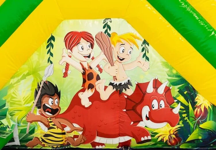 Petit Toboggan Gonflable Dino vue 6